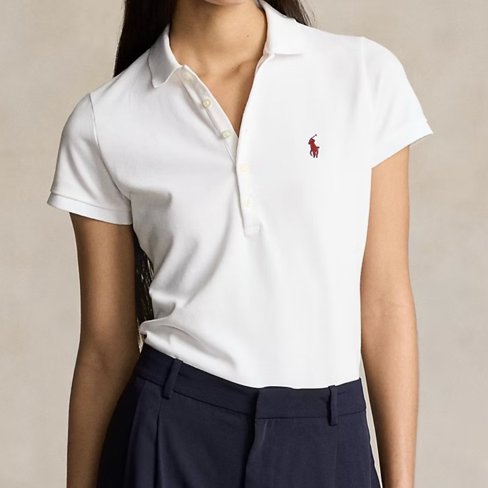 ⚜️Women’s Polo Ralph Lauren - Slim fit stretch Polo Shirt ⚜️ NWOT